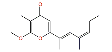 (1'E,3'Z)-7-Methylcyercene B
